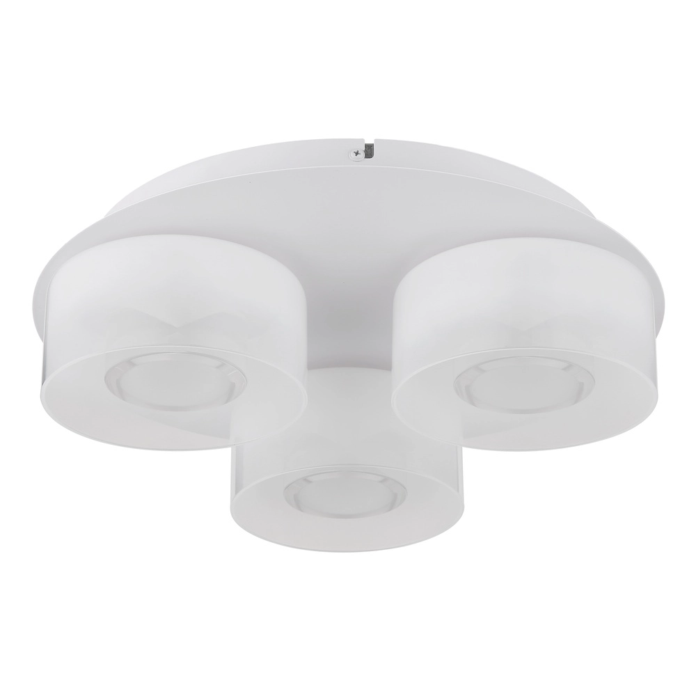 Lampe de plafond à design Belinda Blanc à 3 lumières Globo 9007371528318