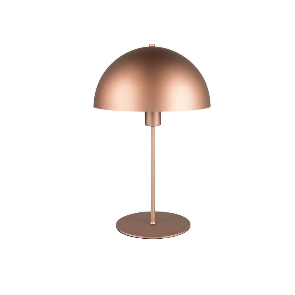 Lampe de table design Nola brun café Ø 30cm Trio 4017807633948