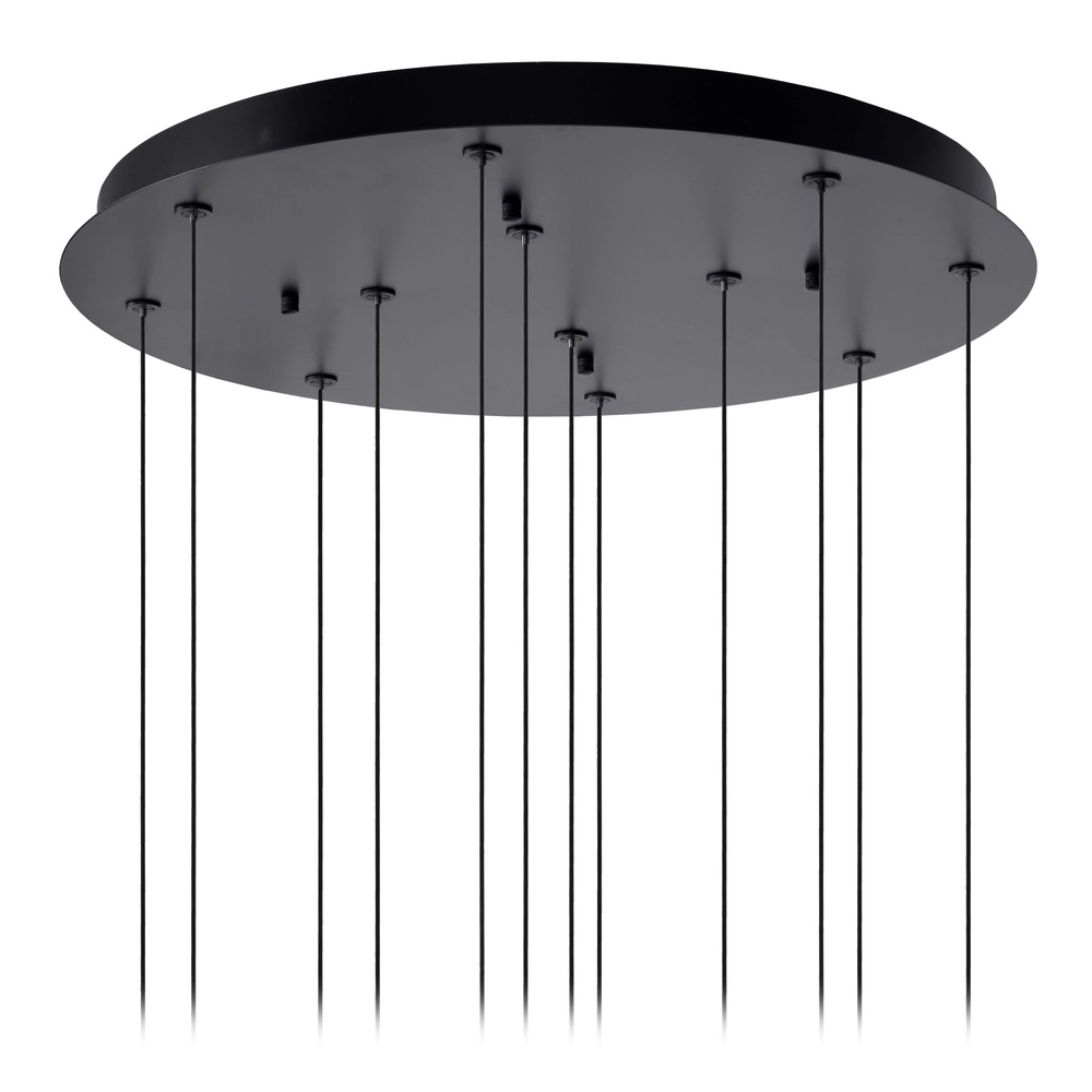 Suspension LED de conception Gisela transparent - 12x Ø 16cm Premium by Lucide 5411212134844