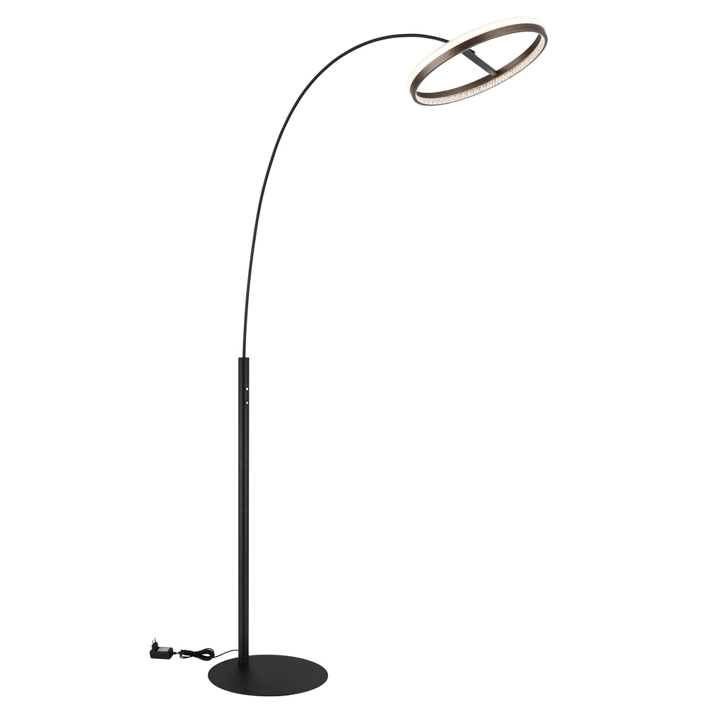 Lampe à arc de conception Della Noir Globo 9007371465743
