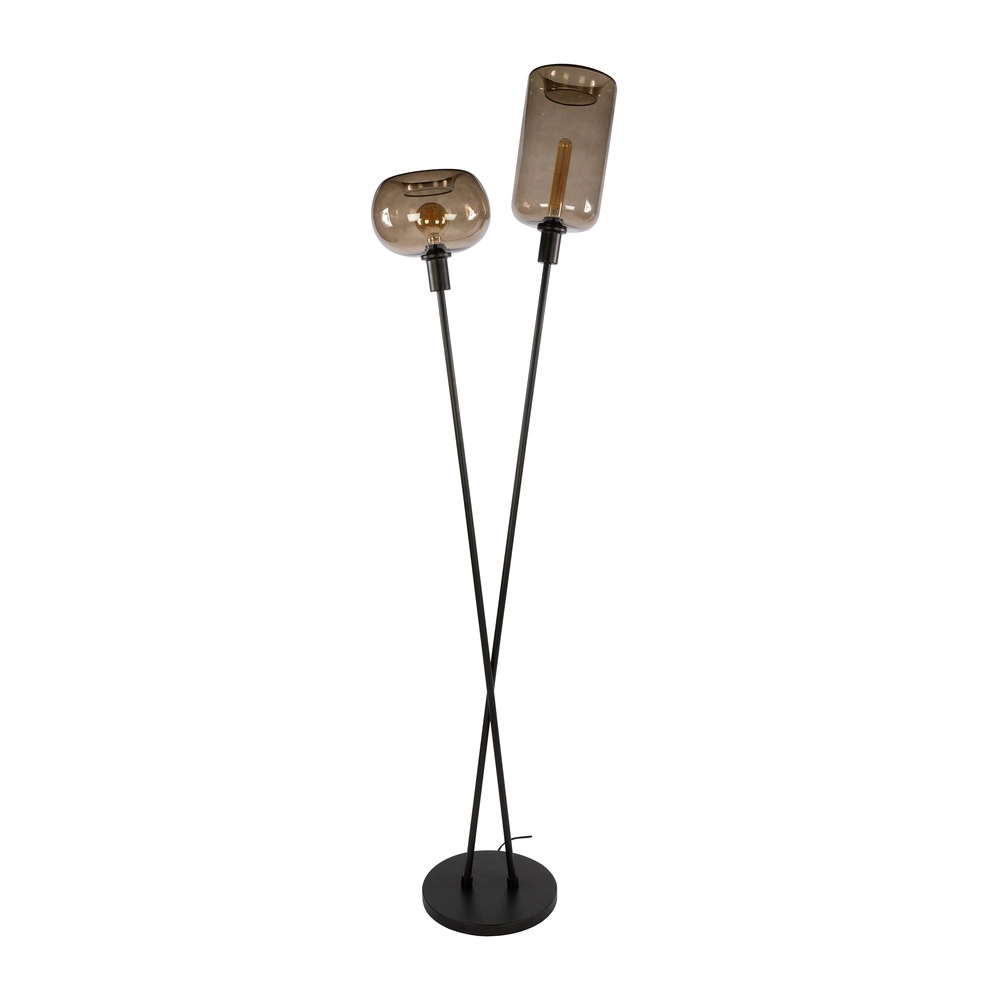 Lampadaire moderne Serene Sienna Brown Lyora 8716803514751