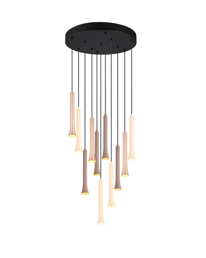Lampe suspendue multi-suspension Fiato Ø40cm