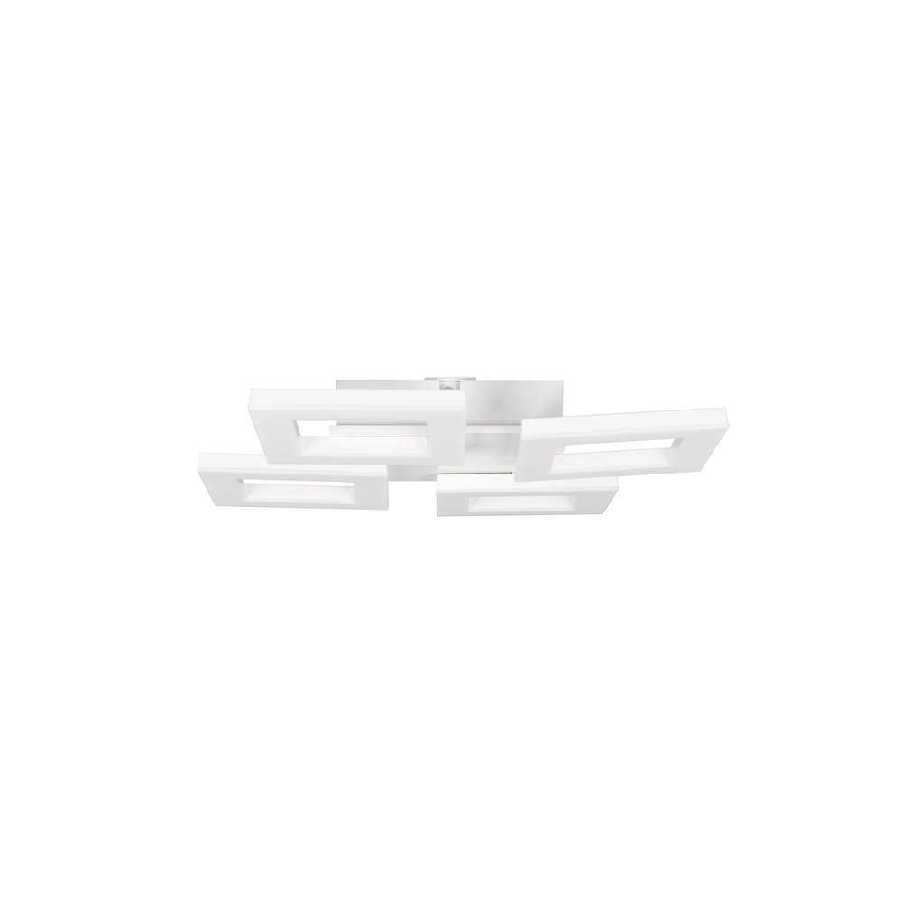 Lampe de plafond à design Cemi Carré blanc Trio 4017807704327