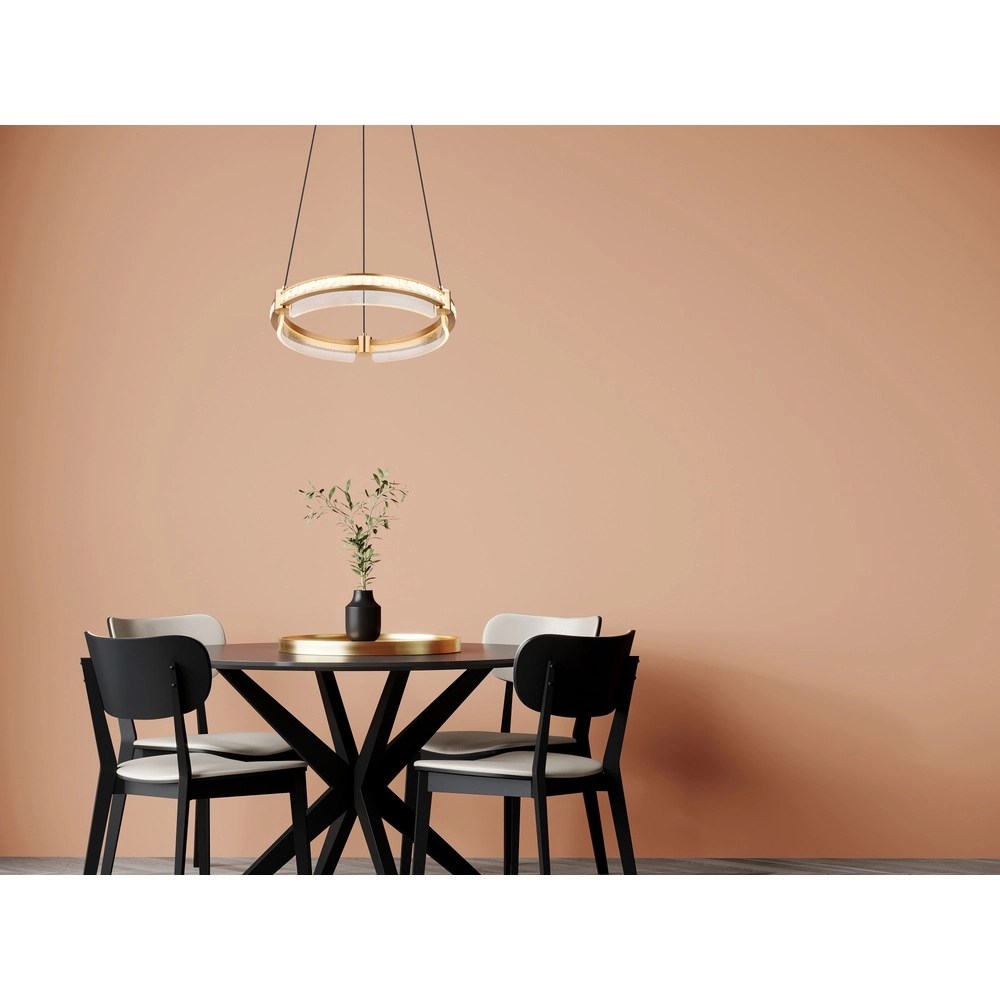 Lampe suspendue Blondie Ø 40 cm d’or Globo 9007371449460