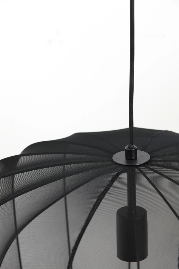 Suspension Bohème Plumeria noir Ø 50cm Light & Living 8717807651404