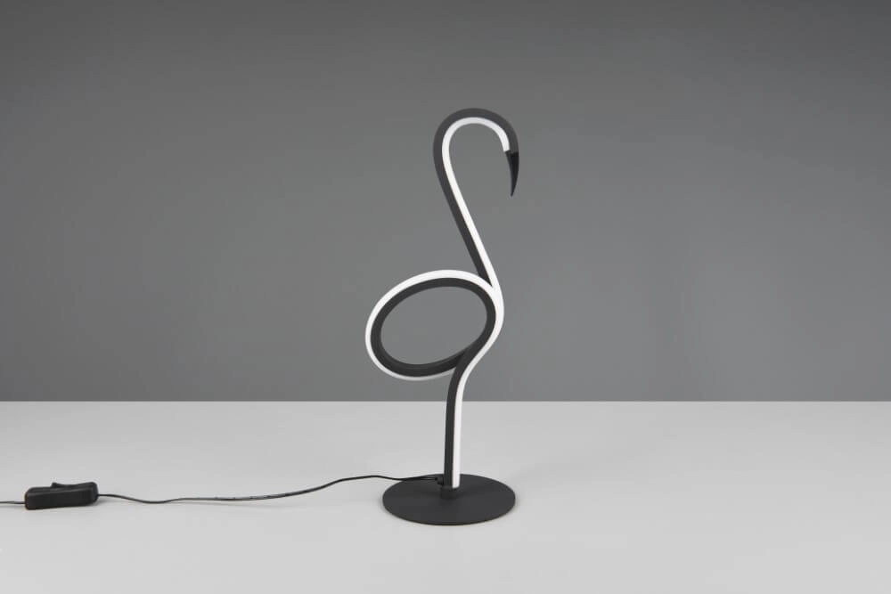 Lampe de table LED flamant noir Ingo Trio 4017807613698