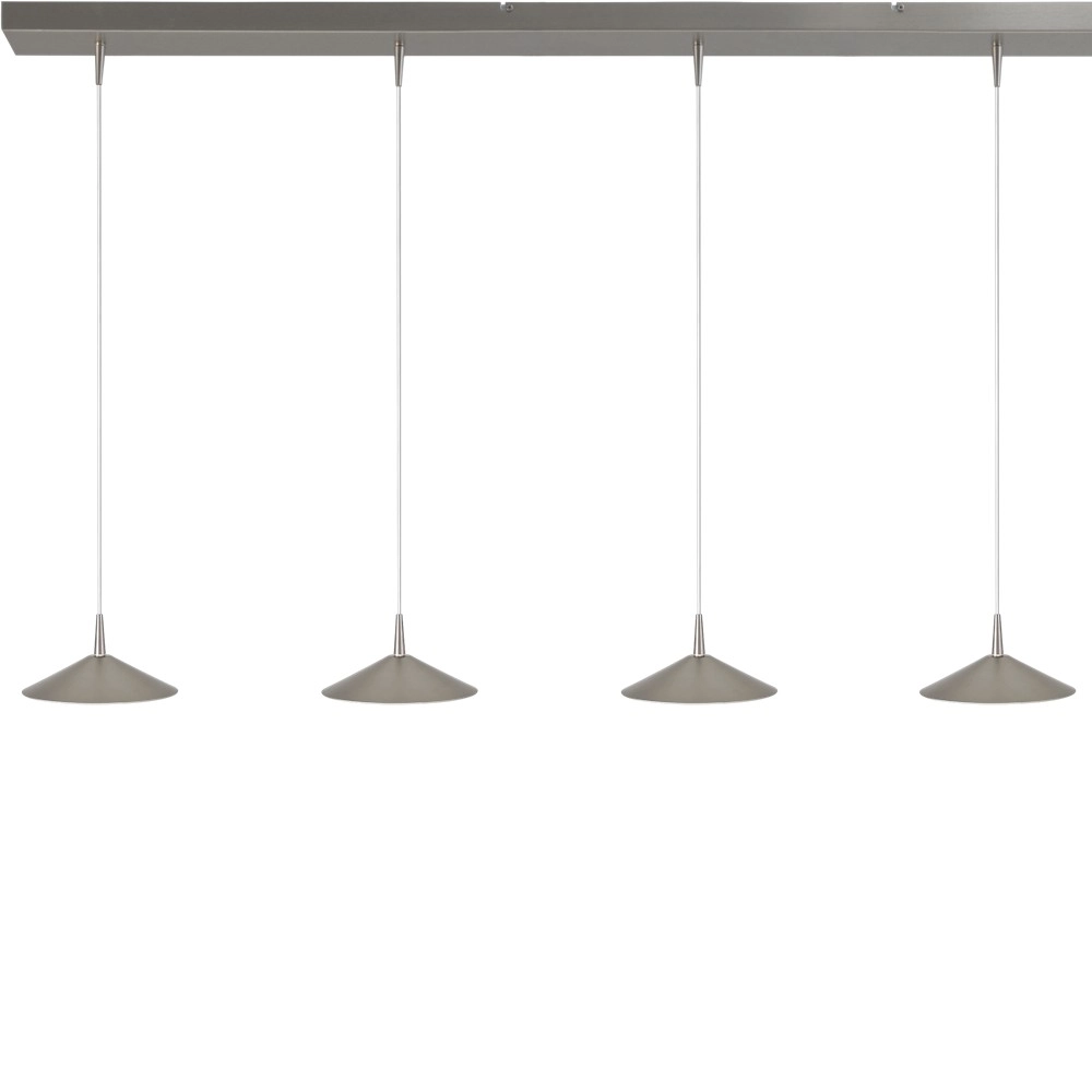 Lampe suspendue à 5 lumières Ceppo nickel Ø 18cm Masterlight 8718121358543