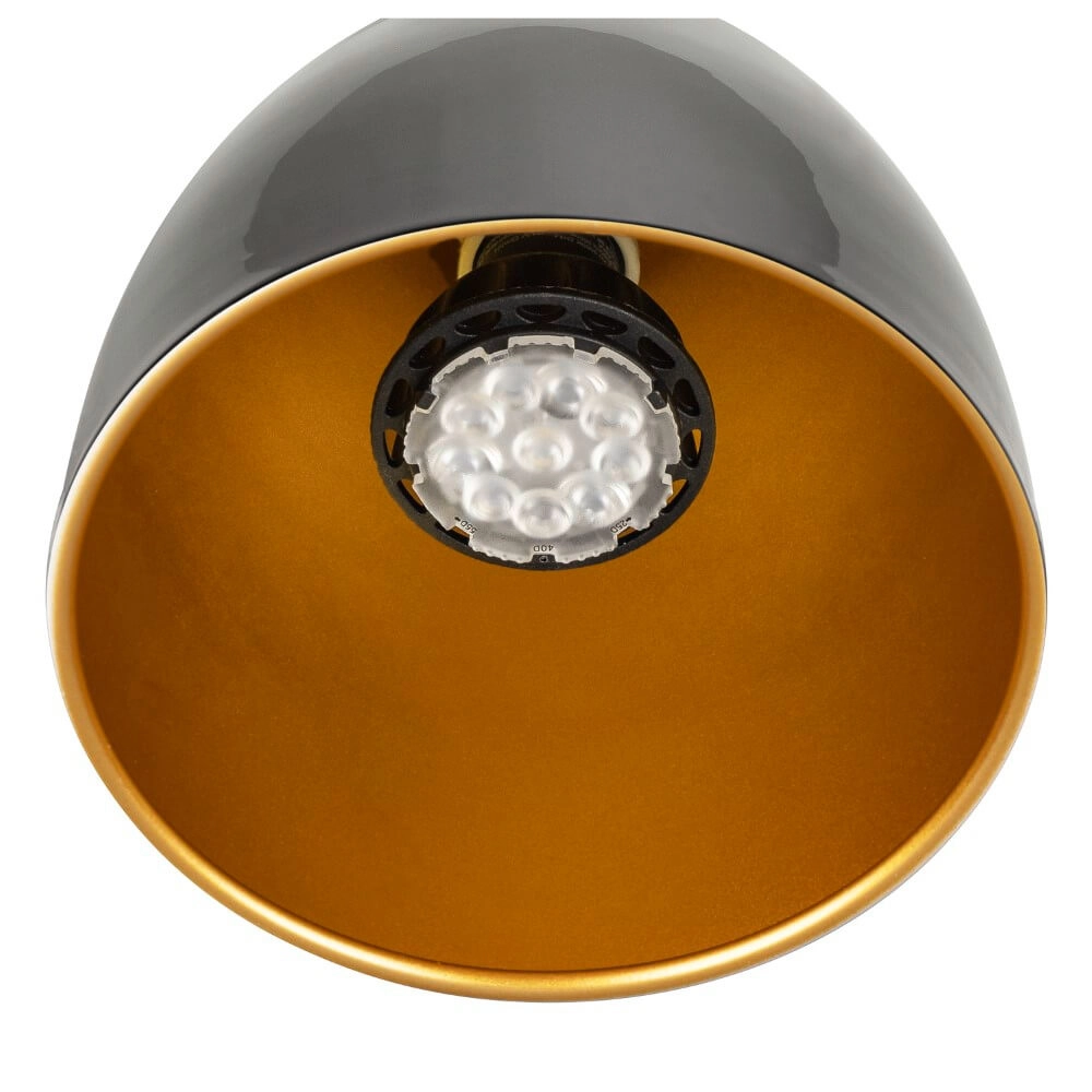 Lampe sur rail triphasée Para Cone noir SLV 4024163292221