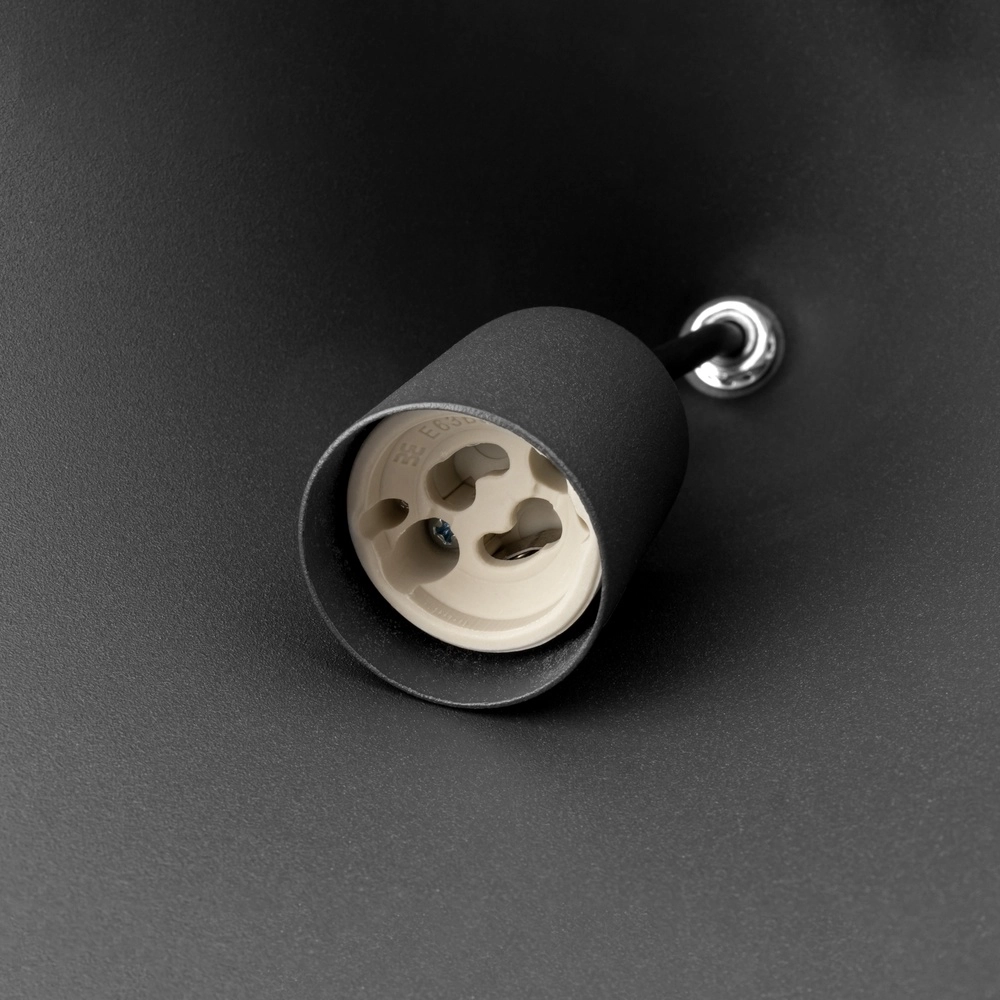 Lampe pendante de conception Zenith Gris umbra Ø 11 cm Lyora 5903139114547