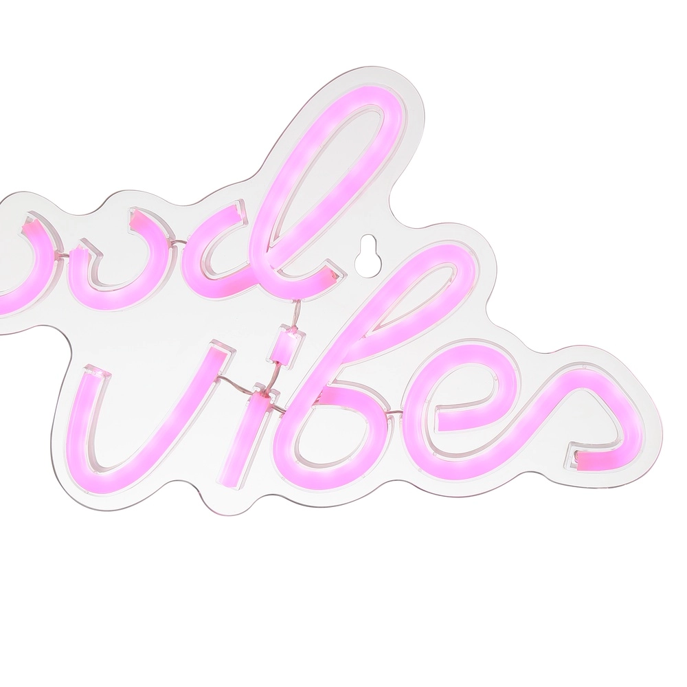 Lampe murale au néon Neon-Tales « Bonnes vibrations » Brilliant 4004353476914