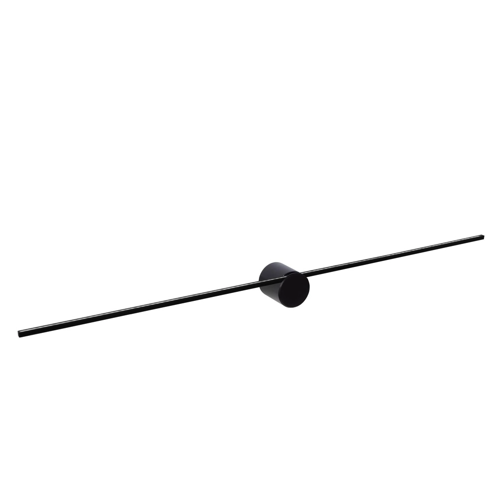 Lampe murale élégante pour salle de bain Mizar IP44 90cm noir