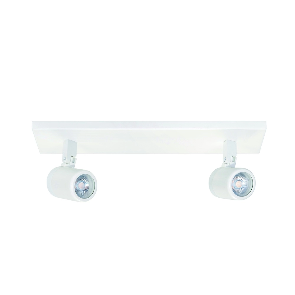 Moquerie Rain Blanc 2 lumières droit