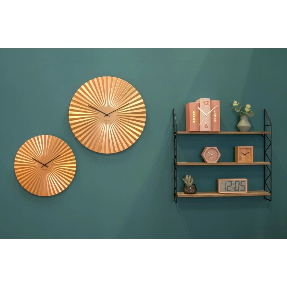 Horloge murale Sensu XL doré - Ø 50cm Karlsson 8714302613593