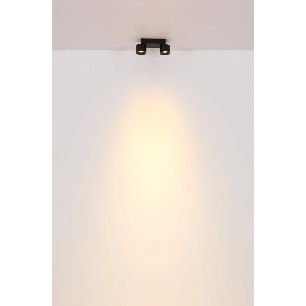 Lampe de plafond élégante Rae 2-noir clair Globo 9007371447640
