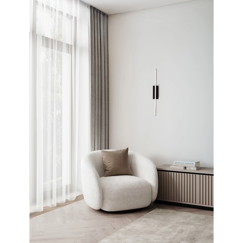 Applique murale design Gratta noir Lyora 5212017468550