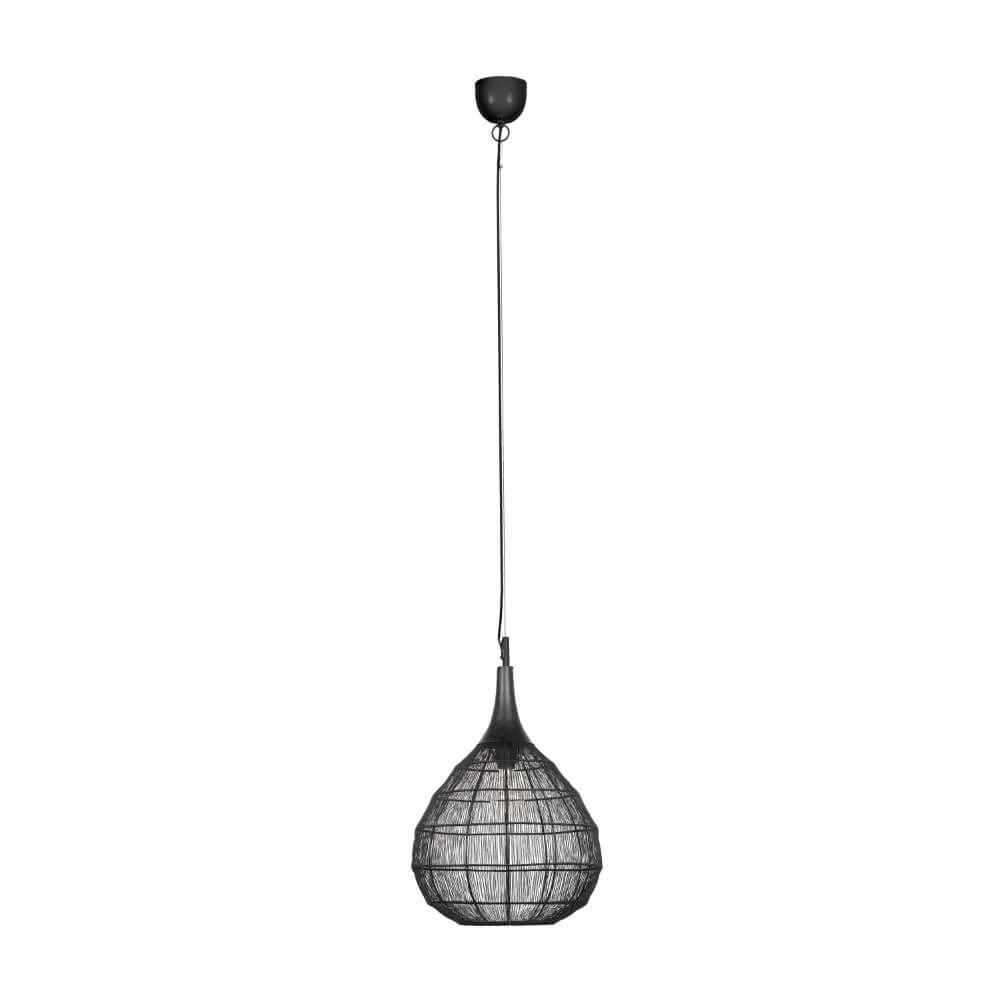 Lampe suspendue ronde Soraya Ø 42 cm - noir Trio 4017807617450