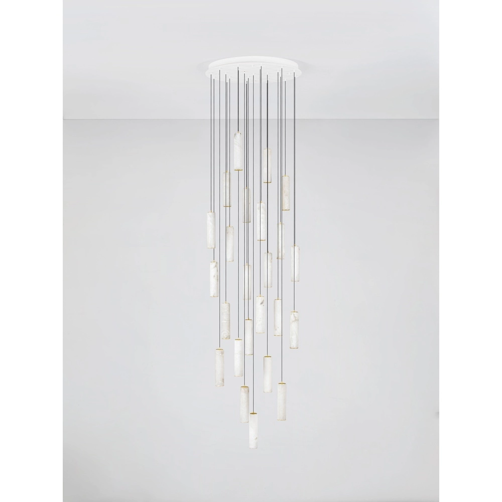 Lampe suspendue Diletto Or avec 24 lumières blanches Lyora 5212063503250