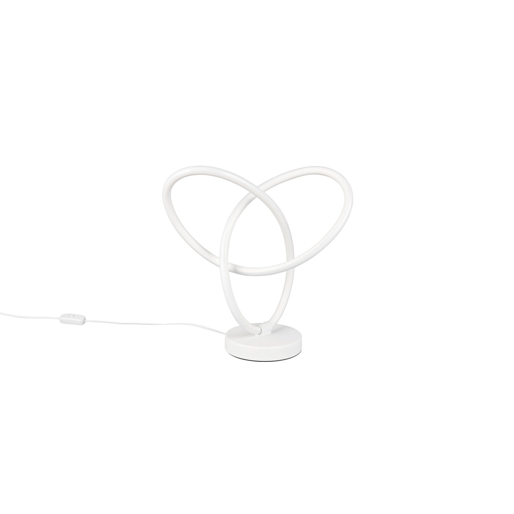 Lampe de table Lando Design Blanc Trio 4017807656503