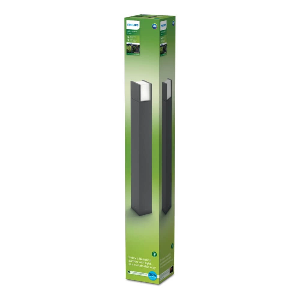 Lanterne Arbour anthracite - 77cm Philips 8719514490260