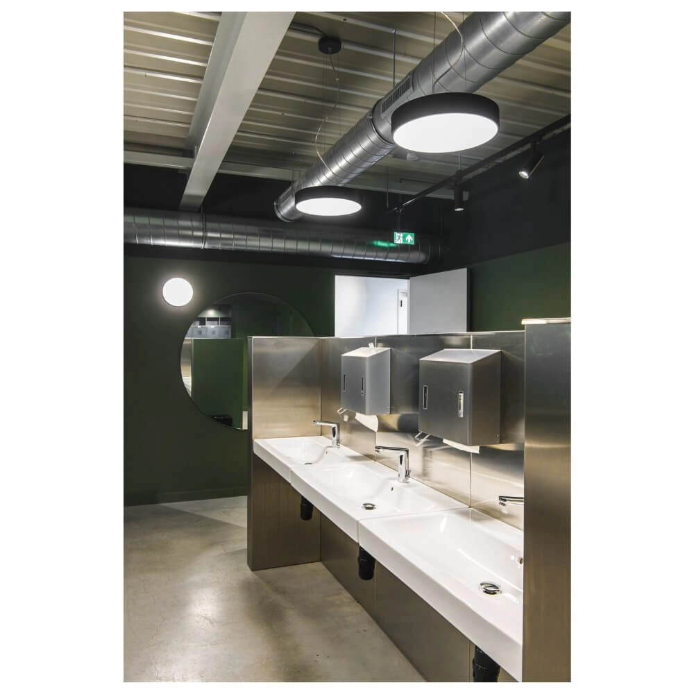 Plafonnier / Lampe suspendue Medo Pro 40 noir - CCT - 80g - Ø 38cm SLV 4024163276931