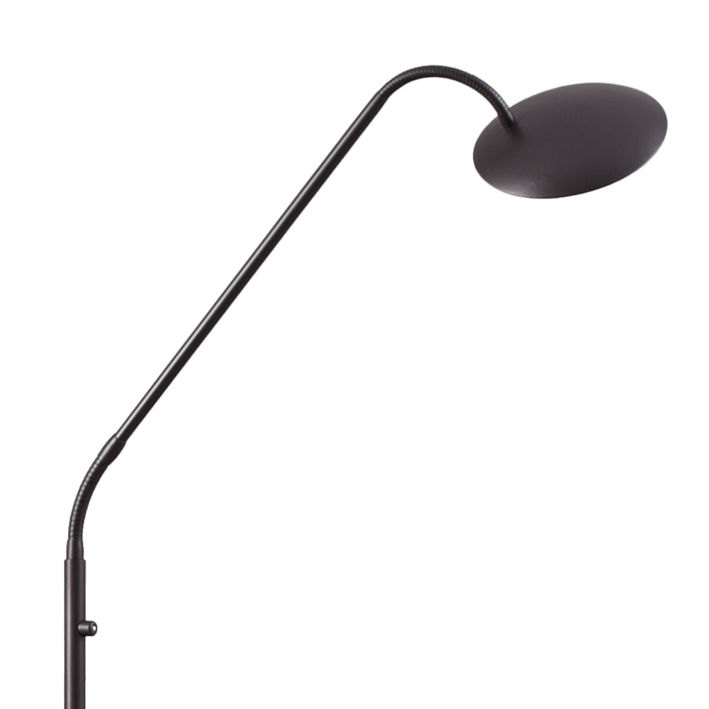 Lampe de lecture flexible Scala noir Masterlight 8718121296098