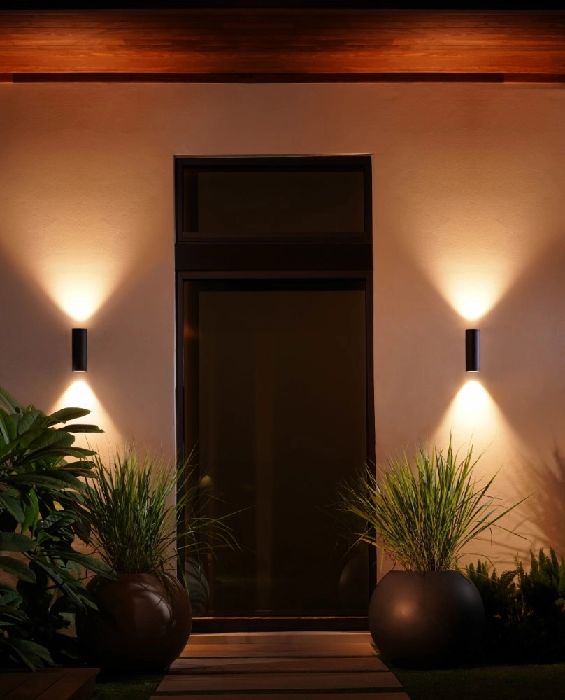 Lampe d'extérieur Up-Down Hue Resonate noir Philips 8718696174388