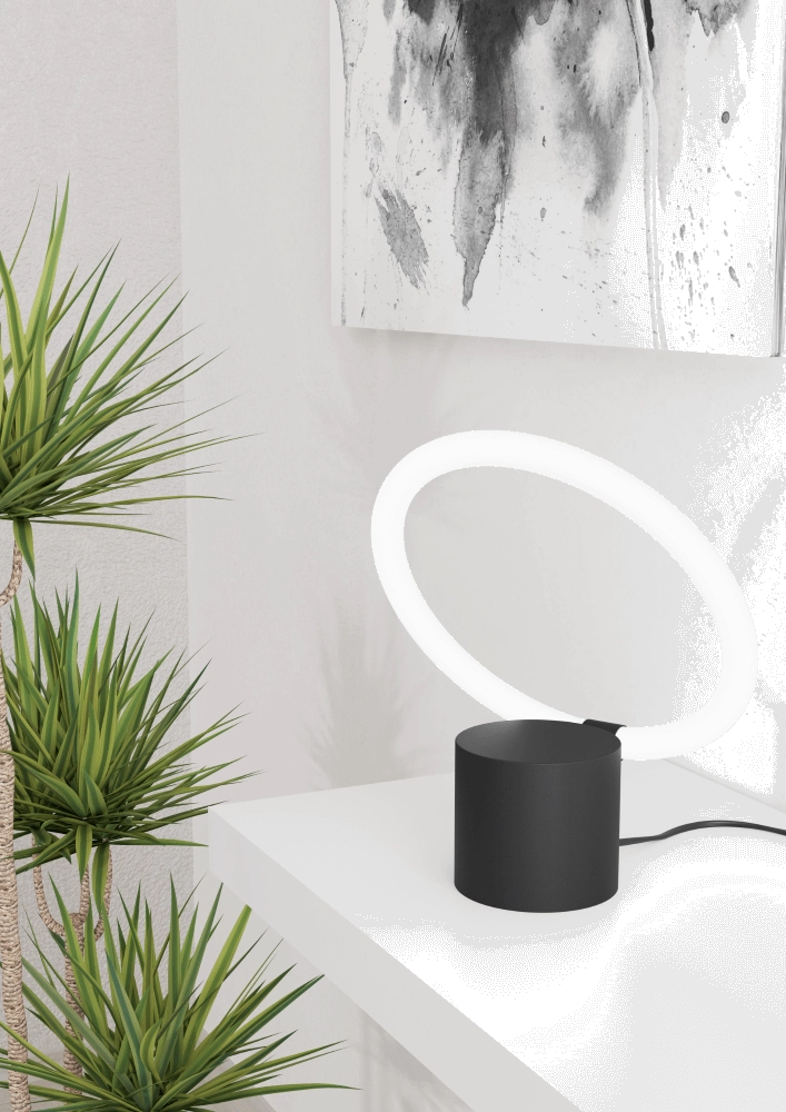 Lampe de table moderne Caranacoa Eglo 9008606244676