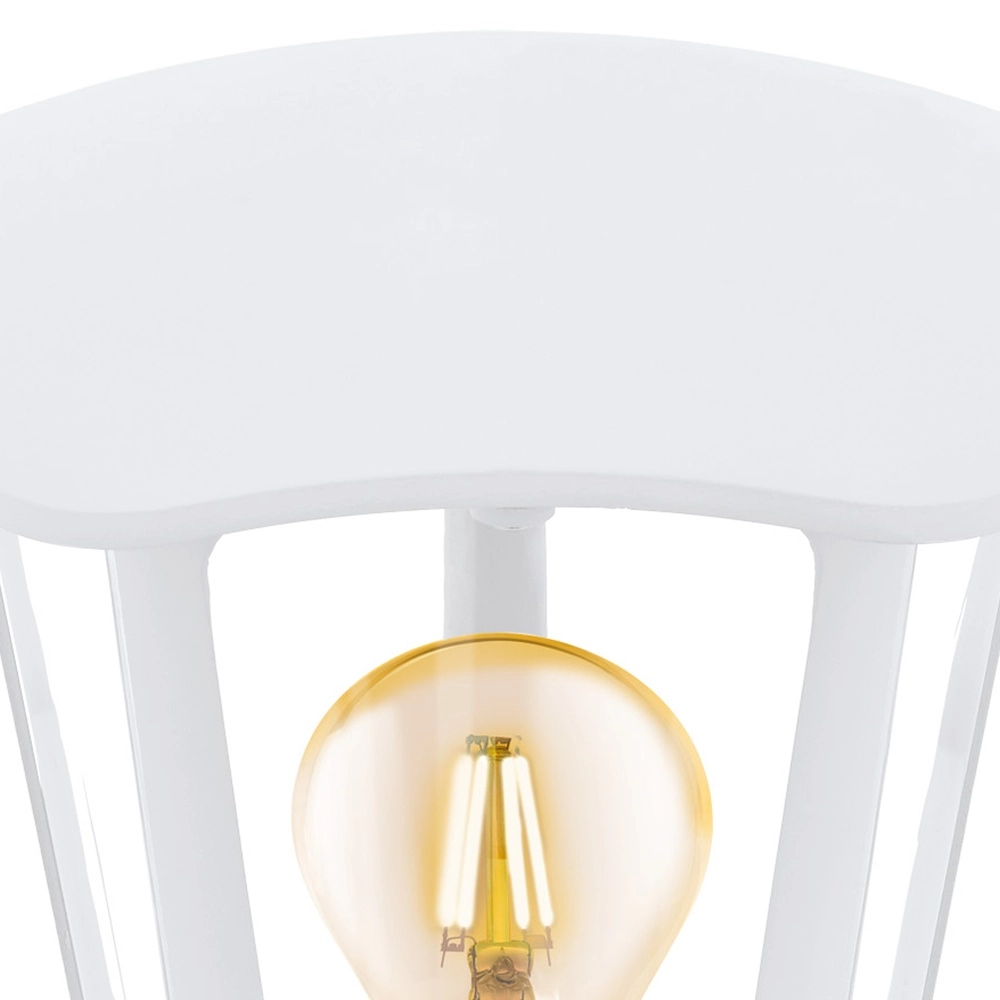 Lampe de jardin sur piédestal Monreale Blanc Eglo 9002759981174