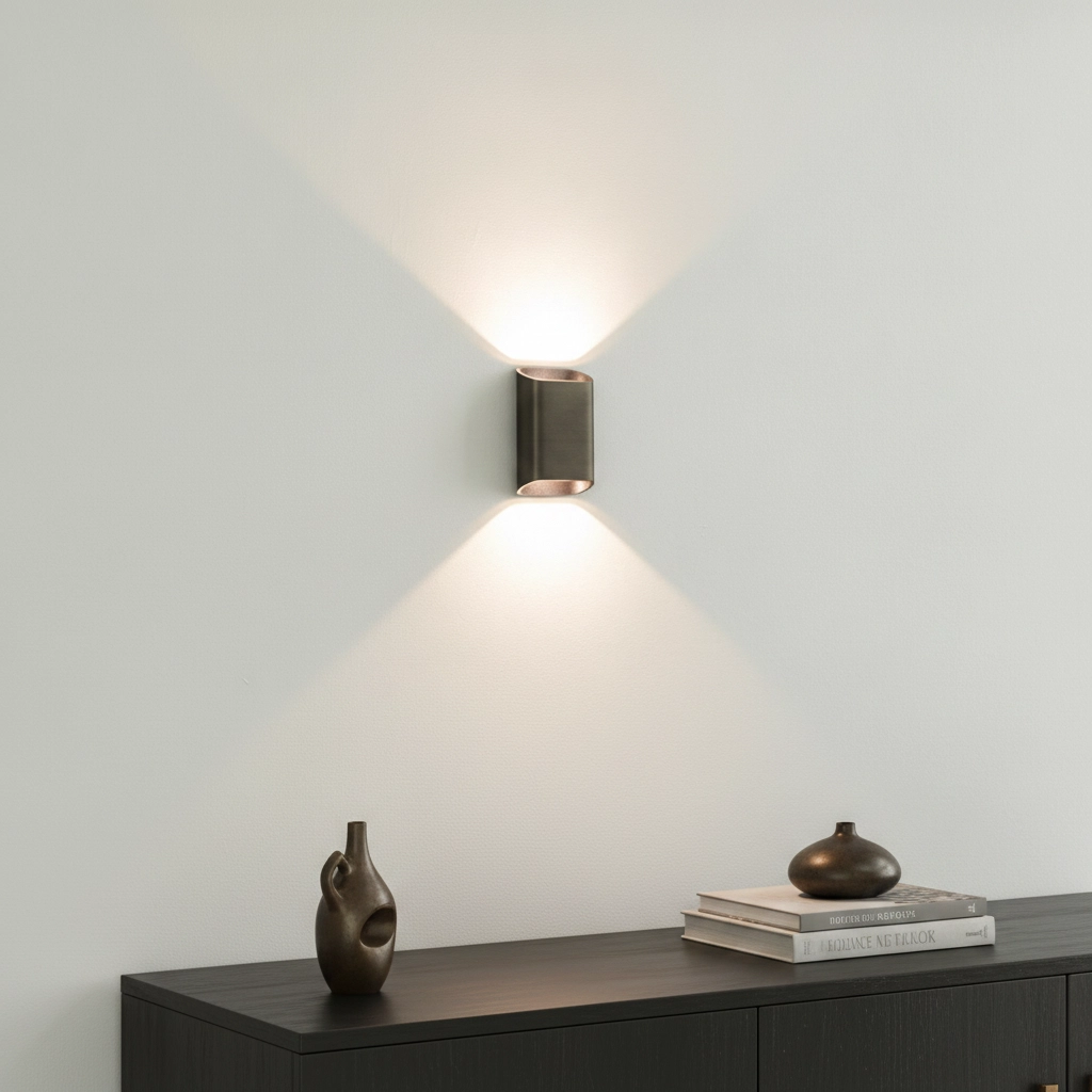 Lampe murale Diaz S Bronze foncé