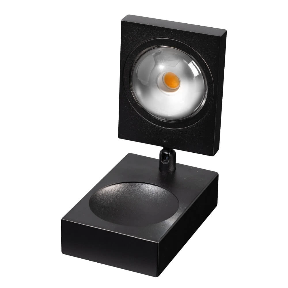 Lampe de table élégante Jake Cube noir