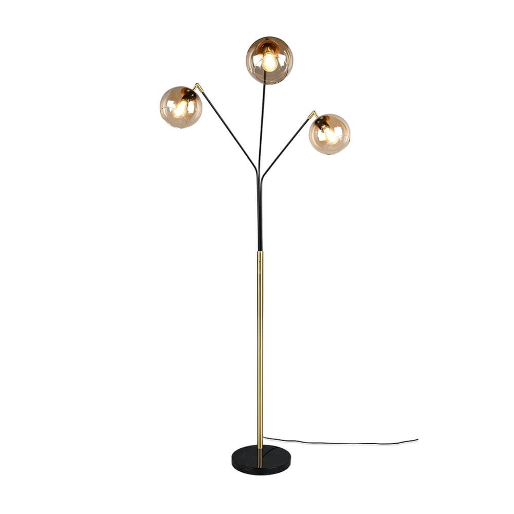 Lampadaire design Paxton noir Trio 4017807641233