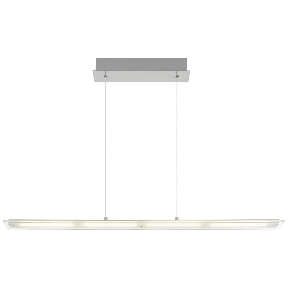 Lampe suspendue Novak nickel 115cm Globo 9007371589029