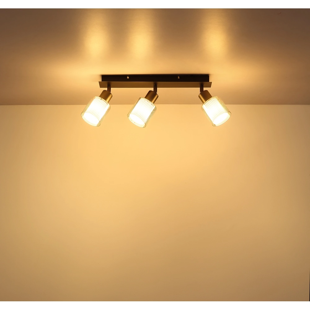 Lampe de plafond à design Villegas Trois pistolets légers Globo 9007371575947