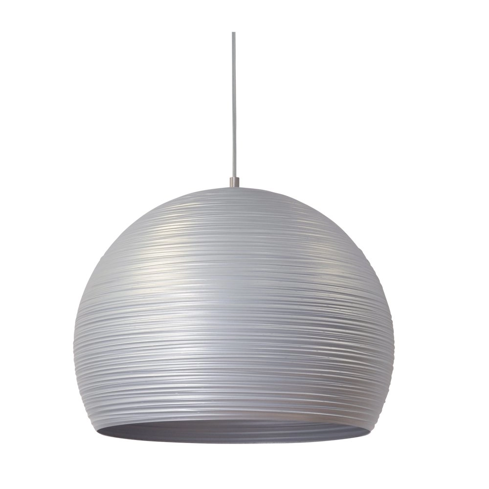 Lampe à suspension Concepto 20 Gris argent