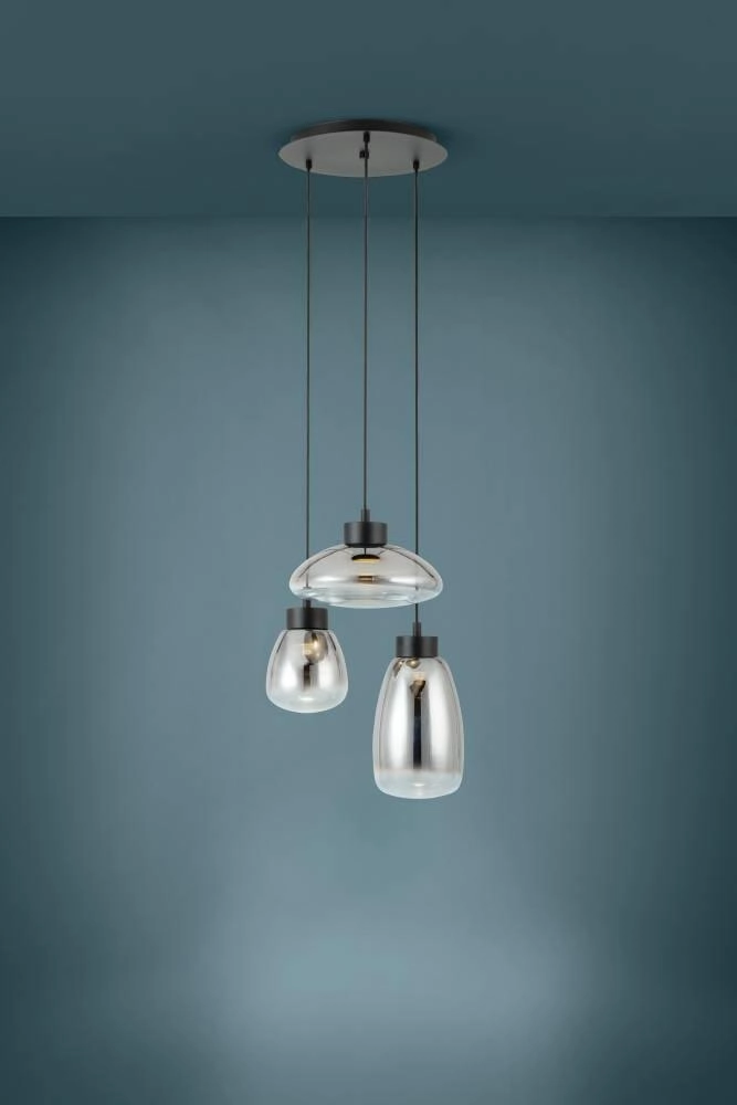 Lampe suspendue pour table à manger Sarnarra fumée Stars of Light 9002759397845