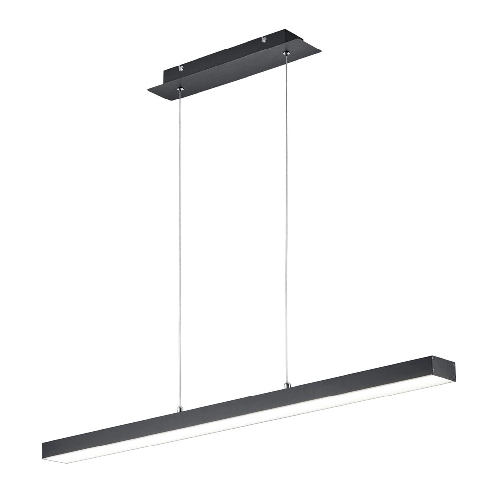 Lampe à suspension Agano 100 cm noir