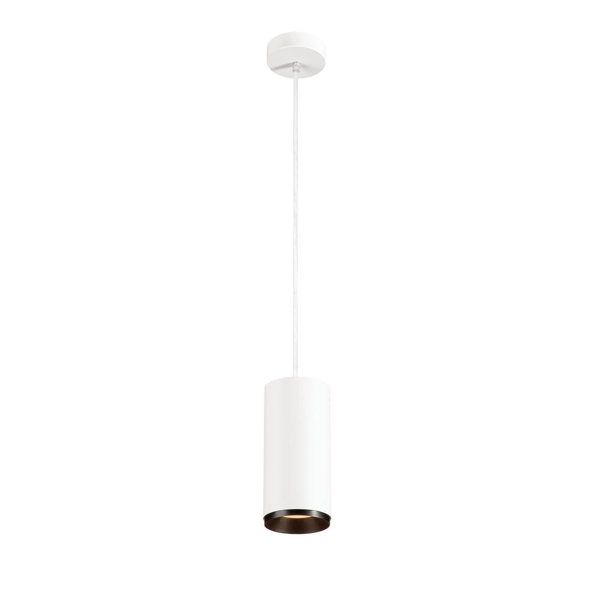 Lampe suspendue à LED Numinos Pendel 10 cm blanc