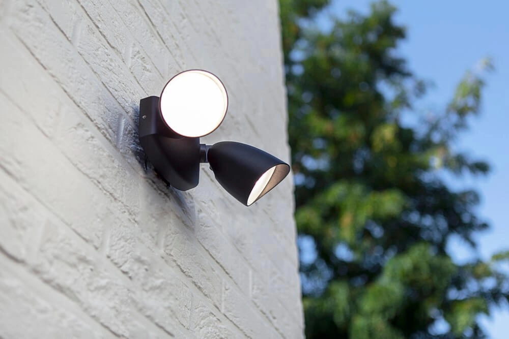 Applique Shrimp noir Lutec 6939412055909