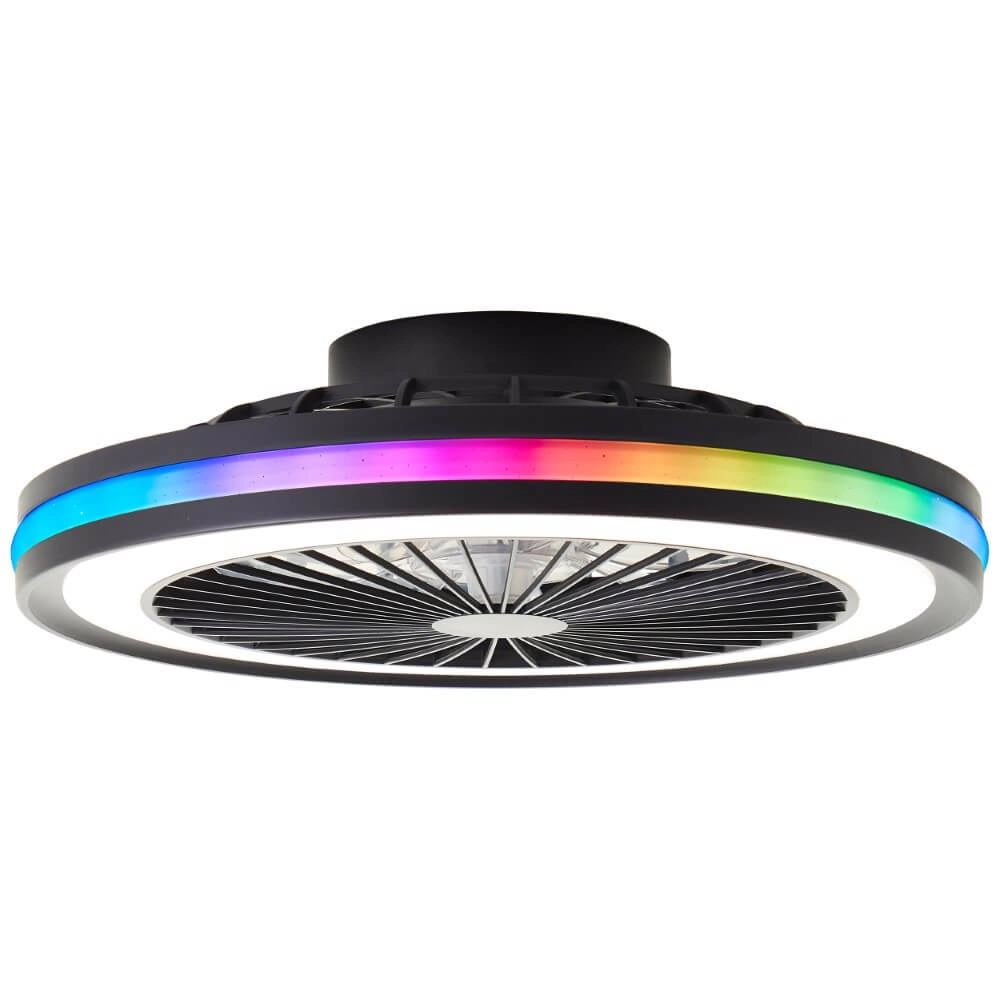 Ventilateur de plafond Palmero avec fonction RVB Brilliant 4004353425189