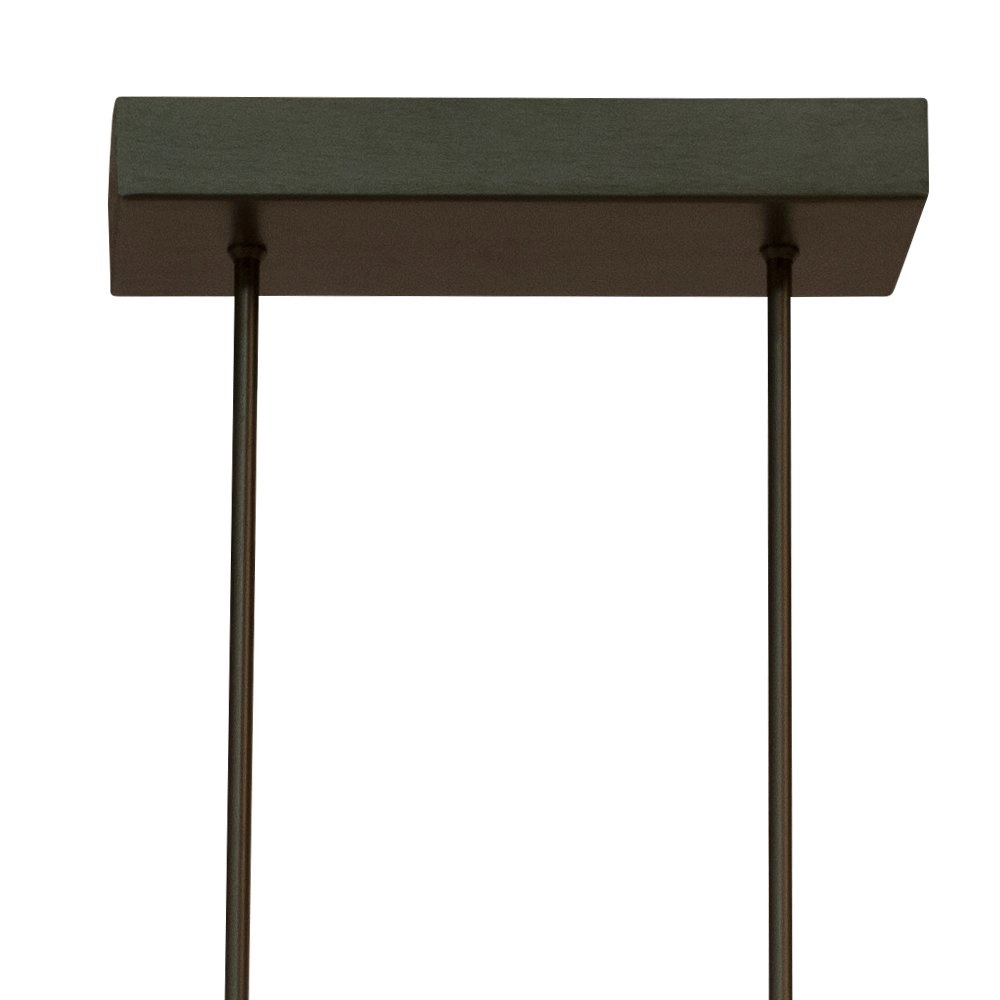 Lampe suspendue noire Real 3 130cm avec de l'or Masterlight 8718121214320