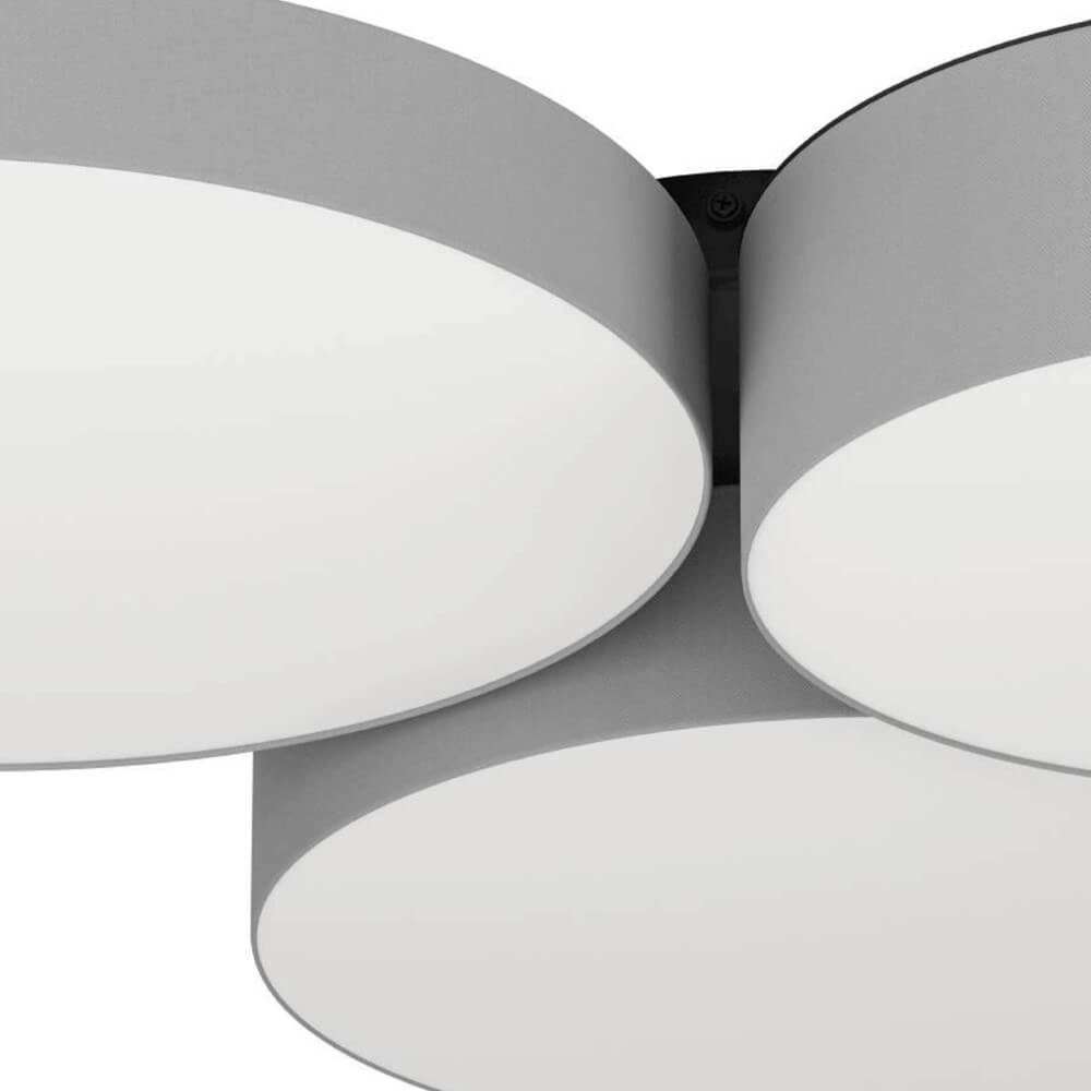 Plafonnier LED Barbano-Z 3 lumières - gris Eglo 9008606274208