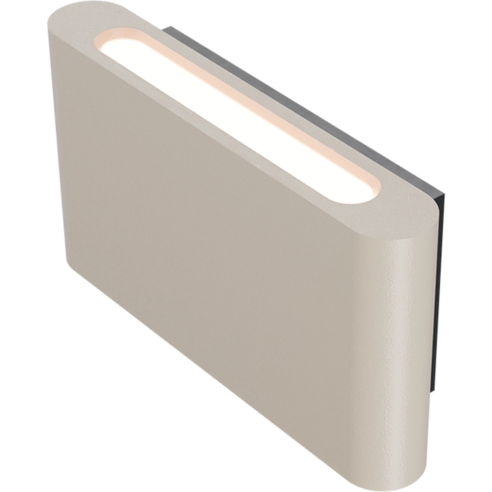 Spot mural moderne Atina 20cm de crème Masterlight 8718121385068