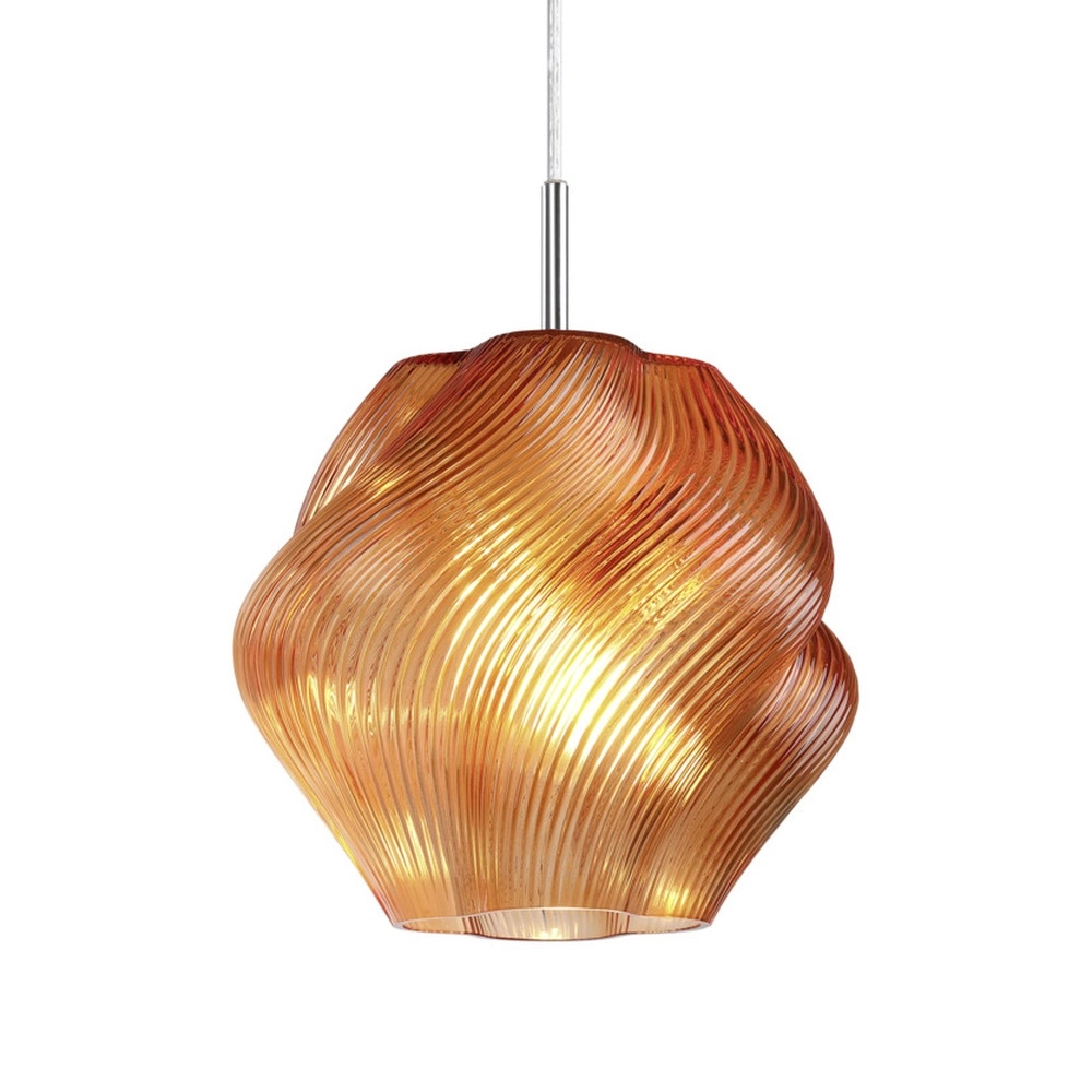 Conception de la lampe suspendue Vicenne orange