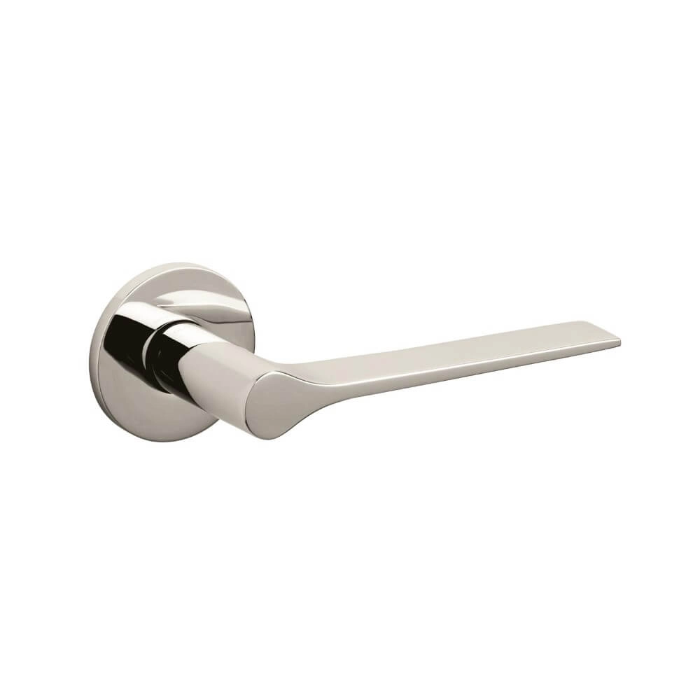 Poignée de porte design Lama L nickel