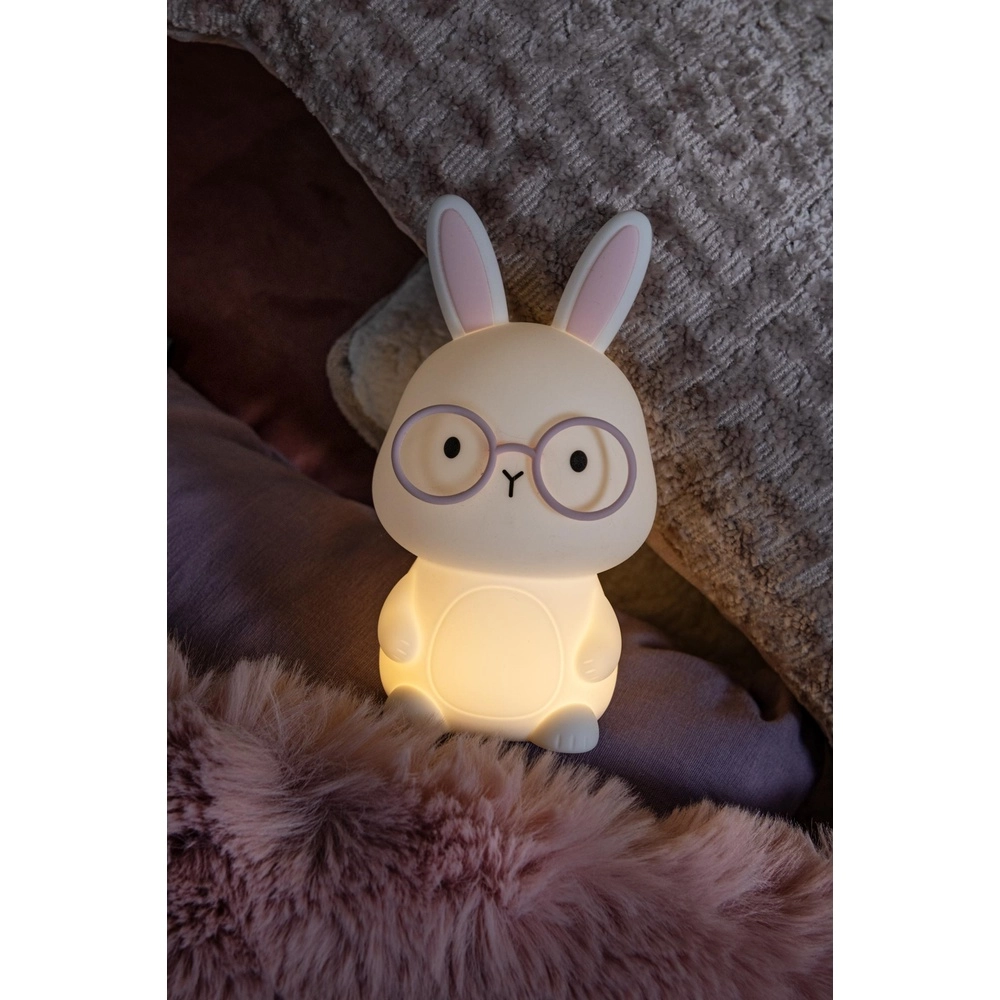 Veilleuse de la chambre des enfants Pincha Rabbit Bunny Lucide 5411212541376