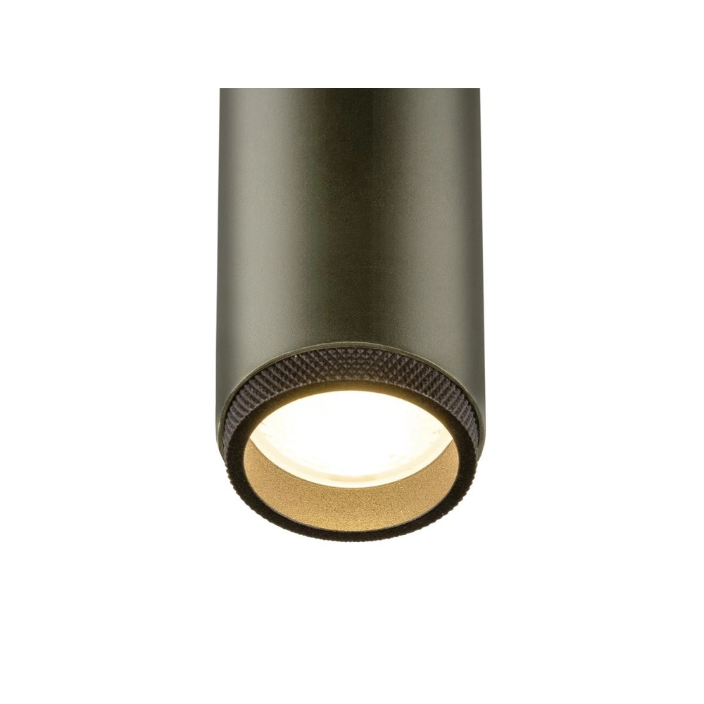 Spot monté en surface Grip! M bronze avec noir 3000K SLV 4024163304634