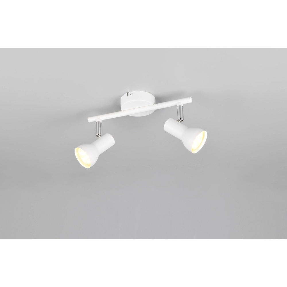 Plafonnier Cantar blanc 2 lumières Trio 4017807615890