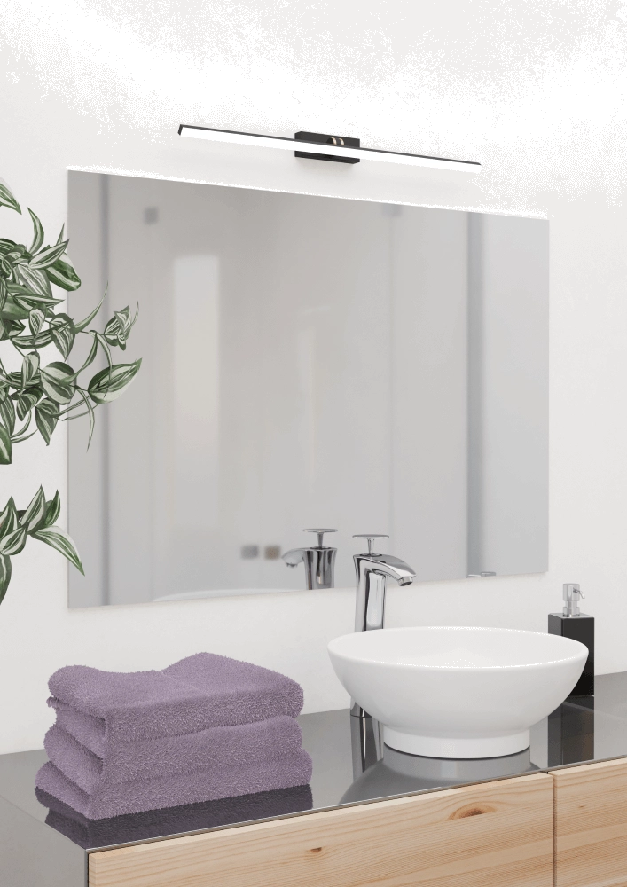 Applique miroir Verdello noir Eglo 9008606244126