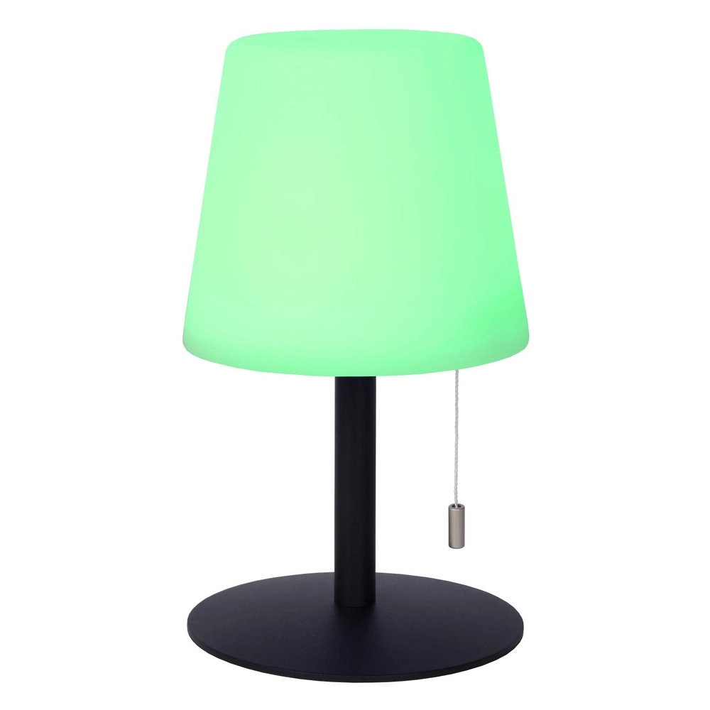Lampe de table rechargeable Rio noir et blanc Lucide 5411212134264
