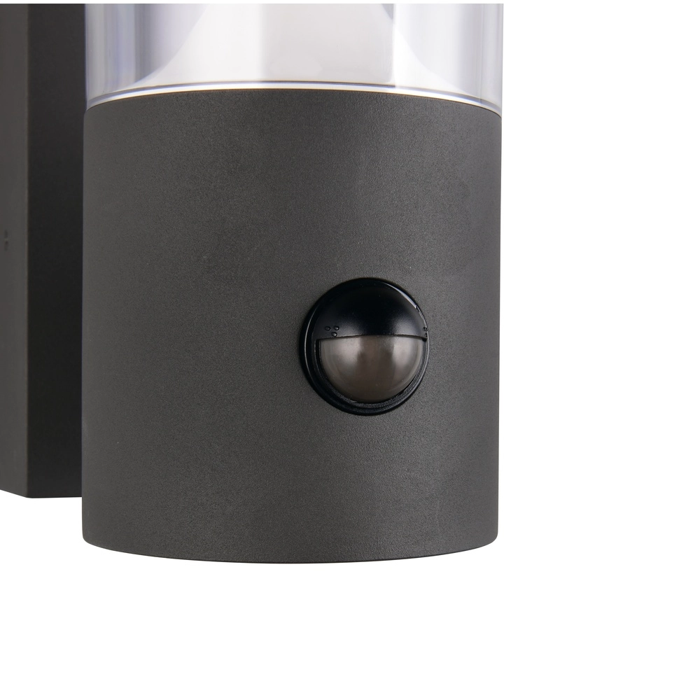 Lampe murale Tagus anthracite avec capteur Trio 4017807686821